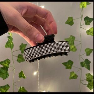 rinestone claw clip